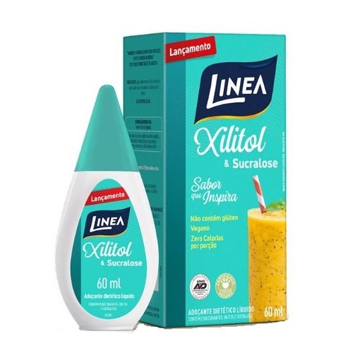 Adocante Linea Xilitol liquido,60mL