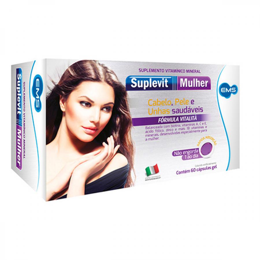 SUPLEVIT MULHER CAPS.C/60