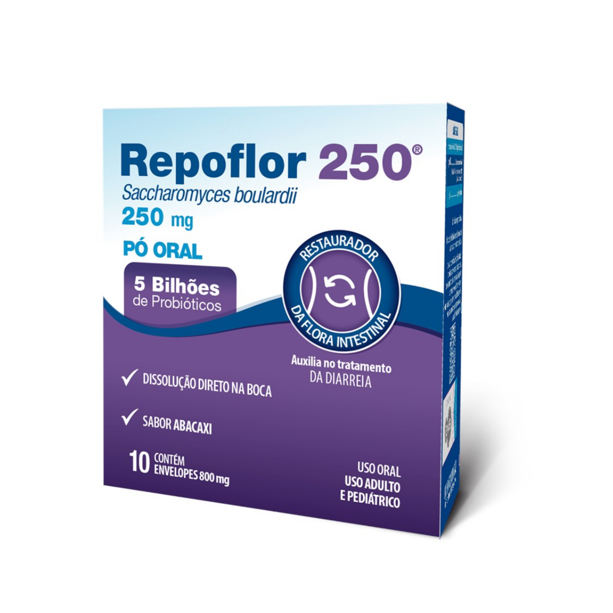 Repoflor 250mg 10 Envelopes