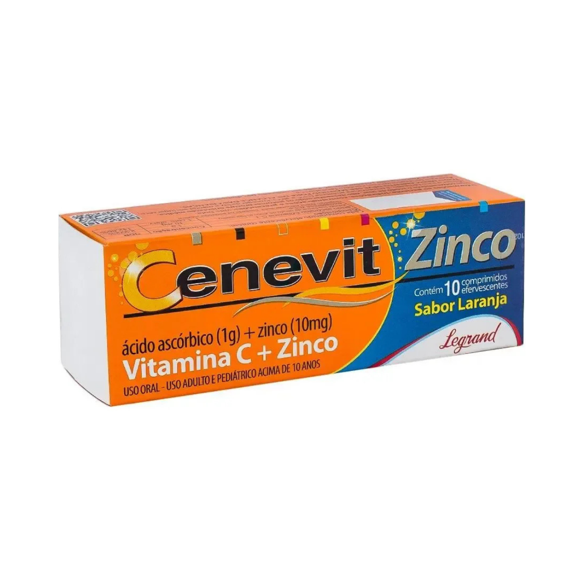 Cenevit Zinco 1g + 10mg 10 comprimidos