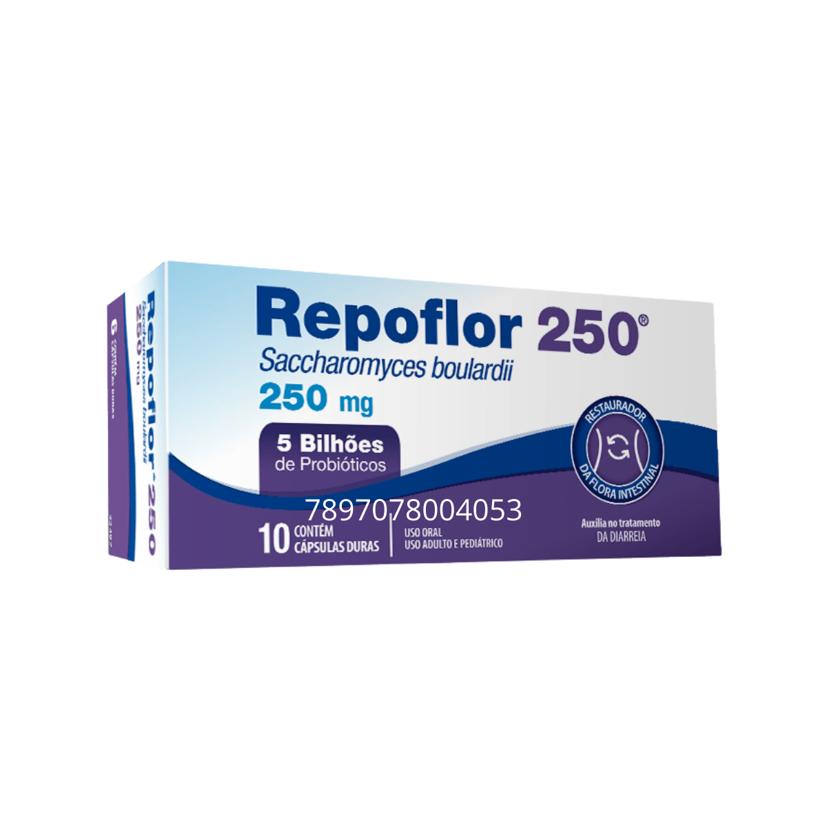 Repoflor 250mg 10 Cápsulas