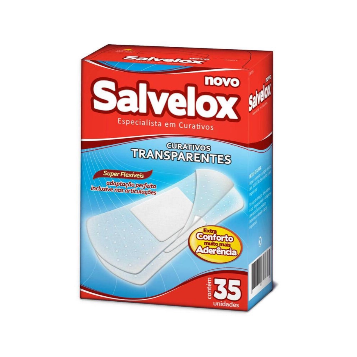 Curativo Salvelox Transparente 35 Unidades