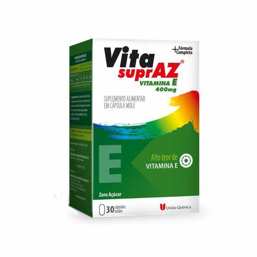 Suplemento Alimentar Vita SuprAZ Vitamina E 30 Capsulas