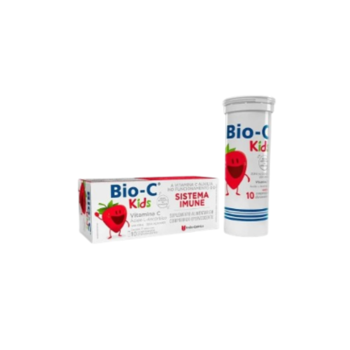 Vitamina C Efervescente Bio-C Kids Uniao Quimica 10 Comprimidos