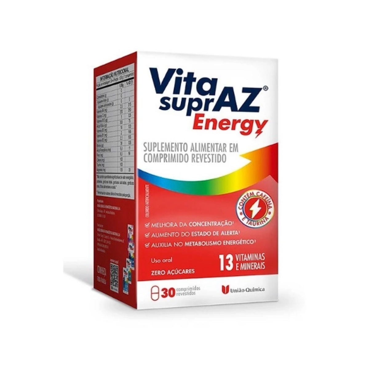 Polivitaminico Vita SuprAZ Energy 30 Comprimidos