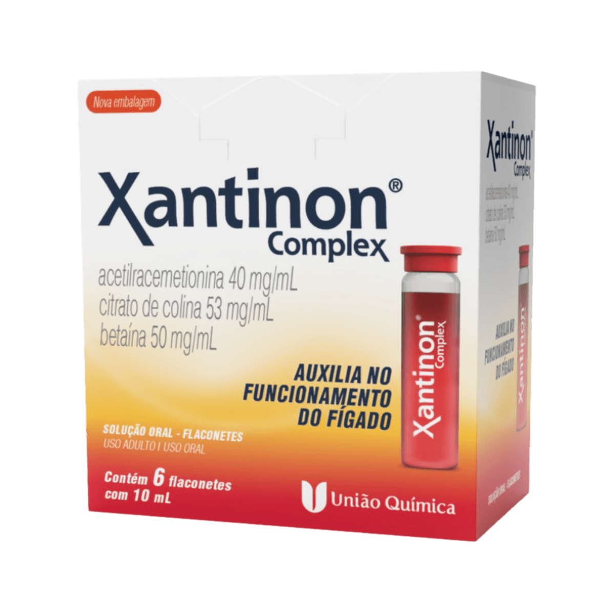 Xantinon Complex Uniao Quimica 10ml 6 Unidades