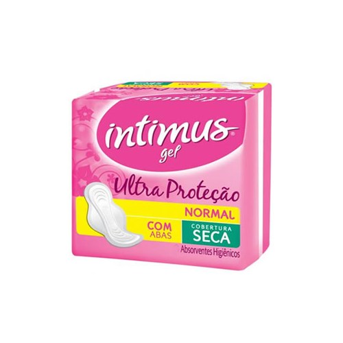 Absorvente Intimus Tripla Protecao com abas suave 32 Unidades