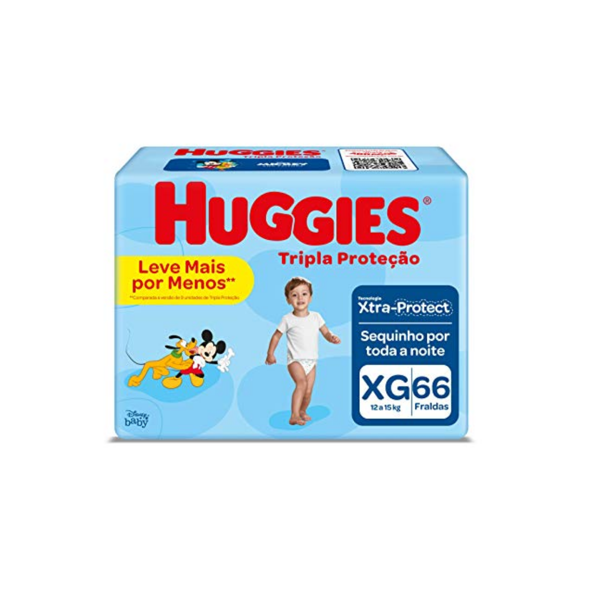 Fralda Huggies Tripla Proteção XG 66 Unidades
