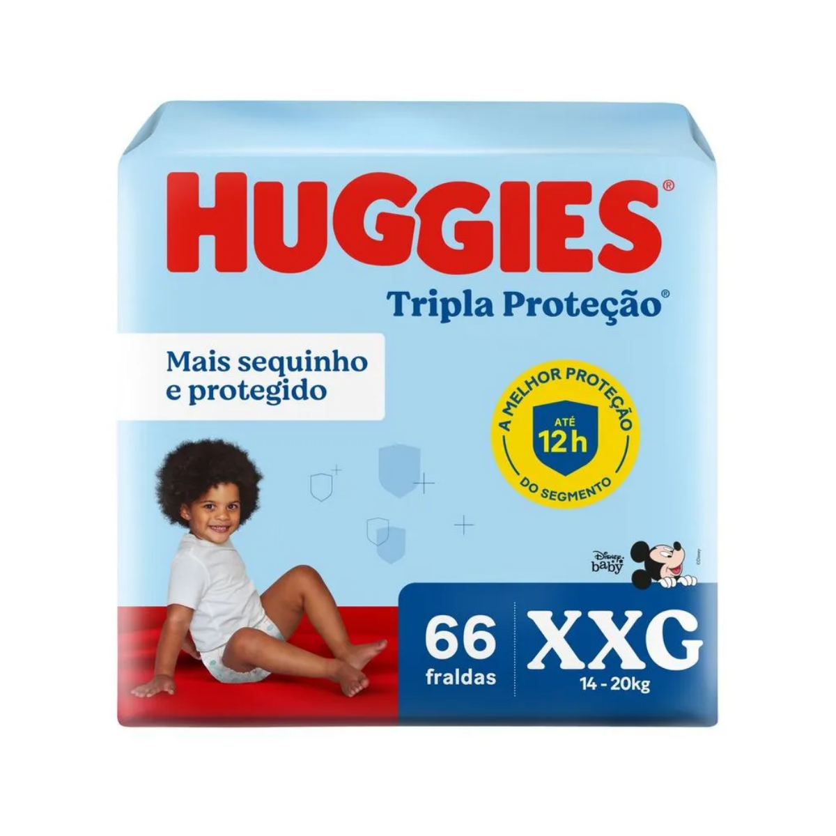 Fralda Huggies Tripla Proteção XXG 66 Unidades