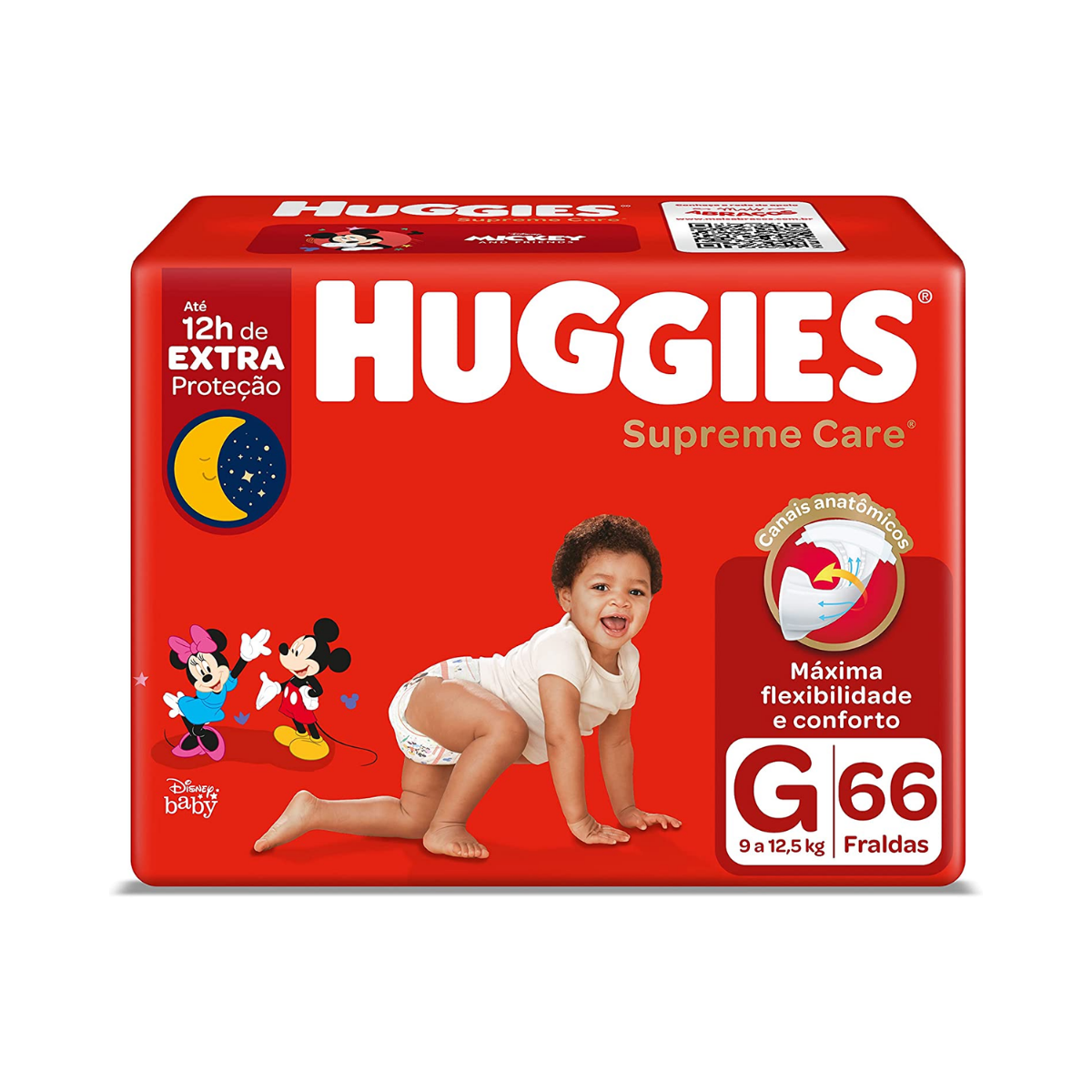 Fralda Huggies Supreme Care G 66 Unidades