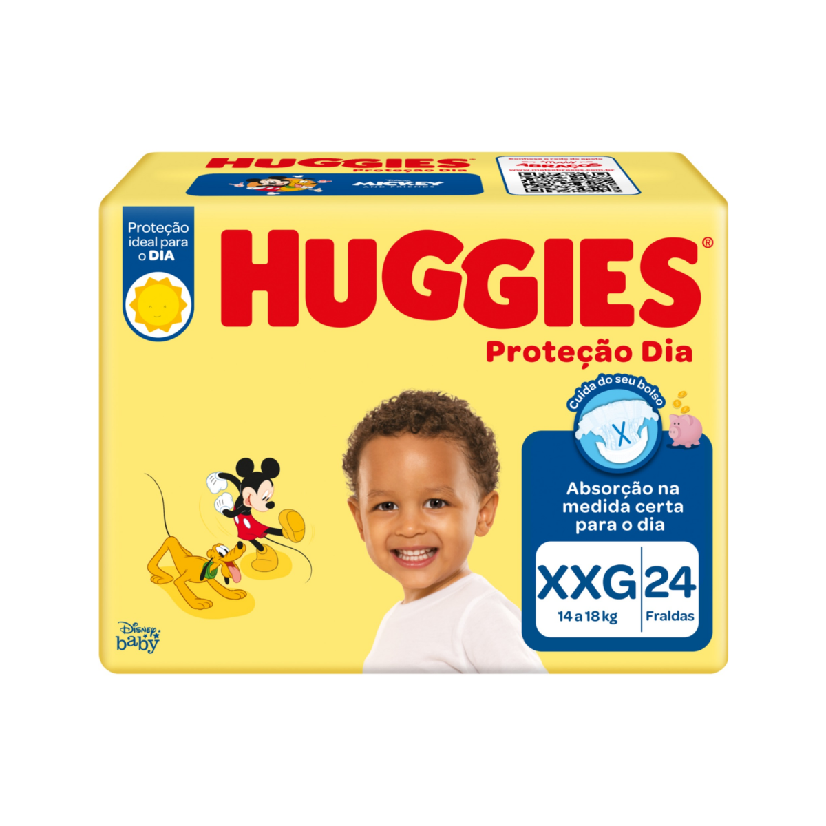 Fralda Proteção Dia Jumbo XXG Huggies 24 Unidades