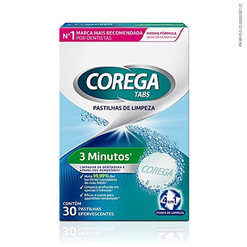 Corega Tabs Limpeza 3 Minutos 6 Pastilhas