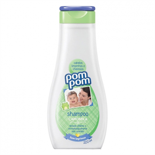 Shampoo Infantil Pom Pom Camomila com 200ml