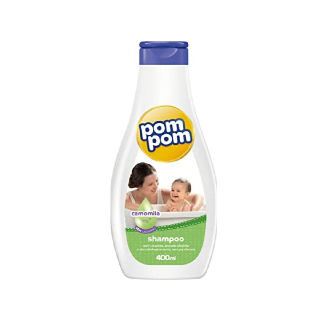 Shampoo Infantil Camomila, Pom Pom 400ml