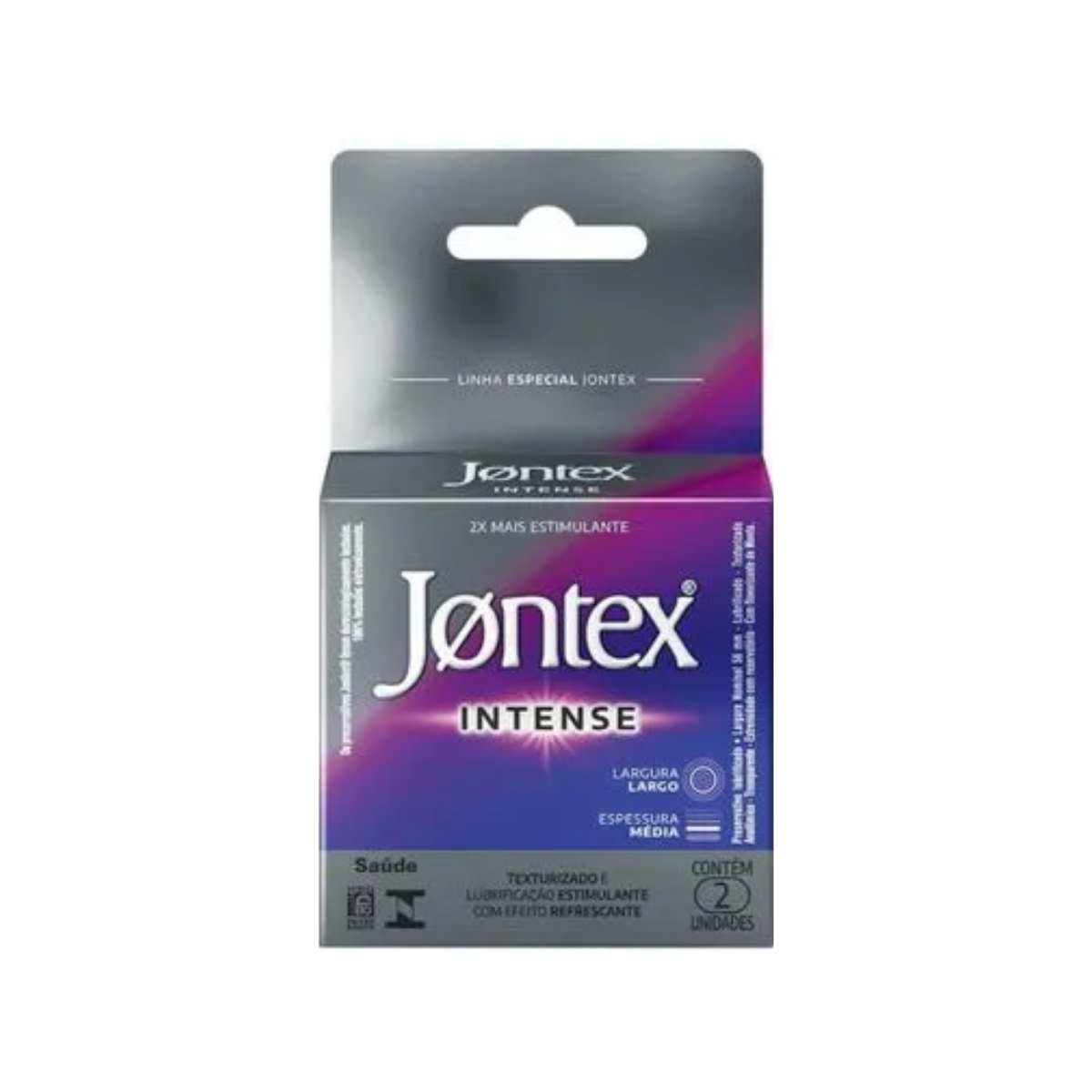 Preservativo Intense Jontex 2 Unidades