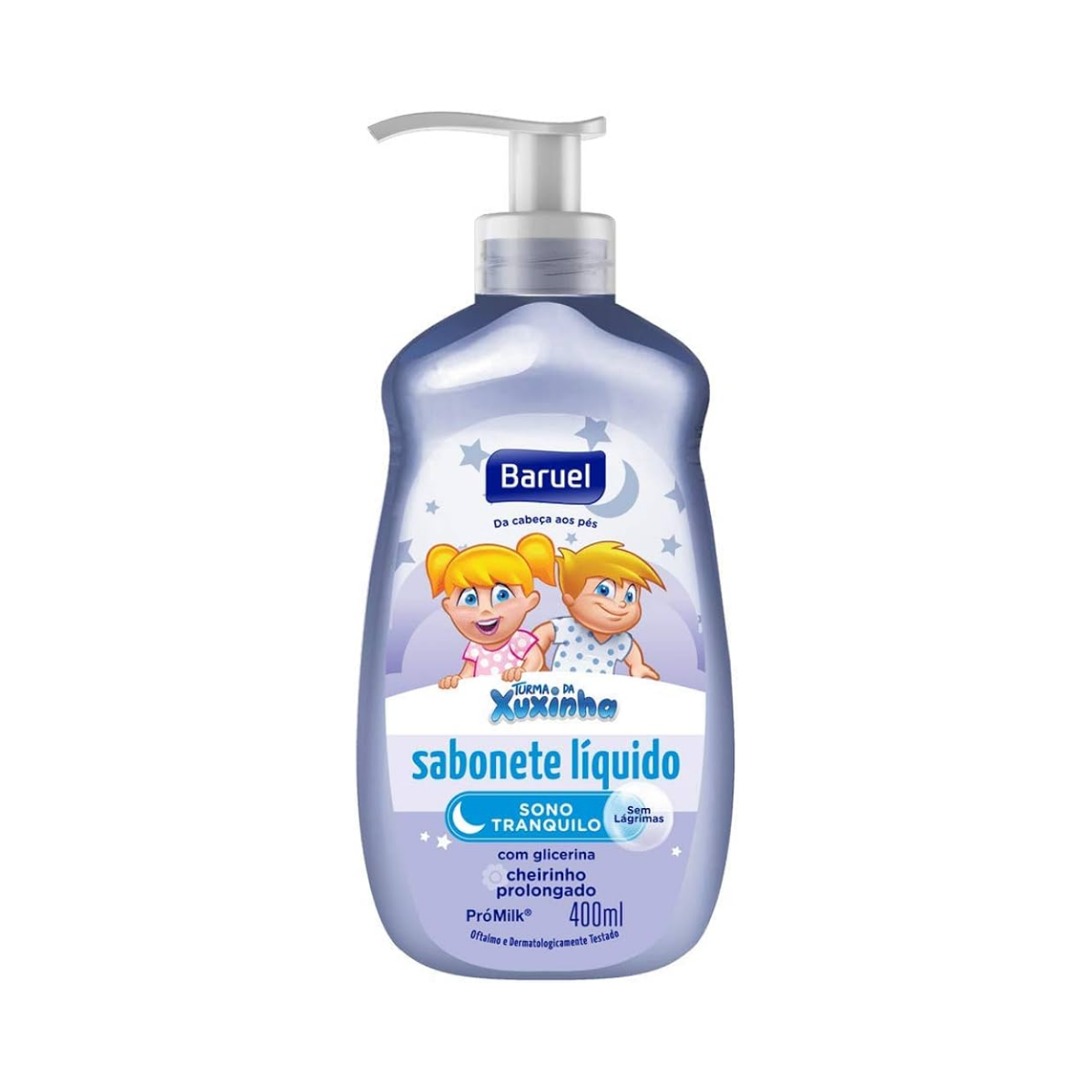 Sabonete Liquido Turma Xuxinha Sono Tranquilo Baruel 400ml