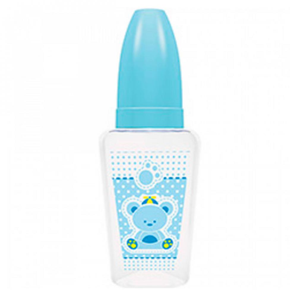 Mamadeira Chuquinha Miniform Latex 50ml Azul Lillo