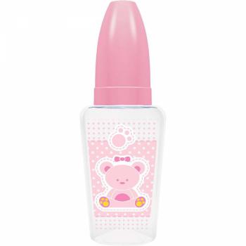 Mamadeira Chuquinha Miniform Latex 50ml Rosa - Lillo
