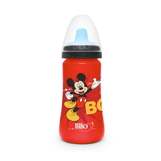COPO LILLO COLORS DISNEY 300ML VERMELHO