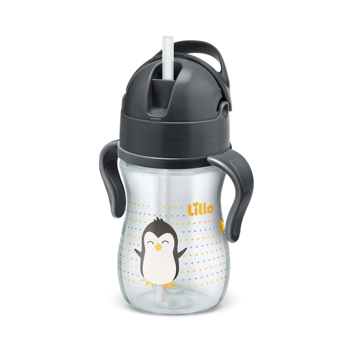 Copo Evolution Com Canudo Lillo 240ml