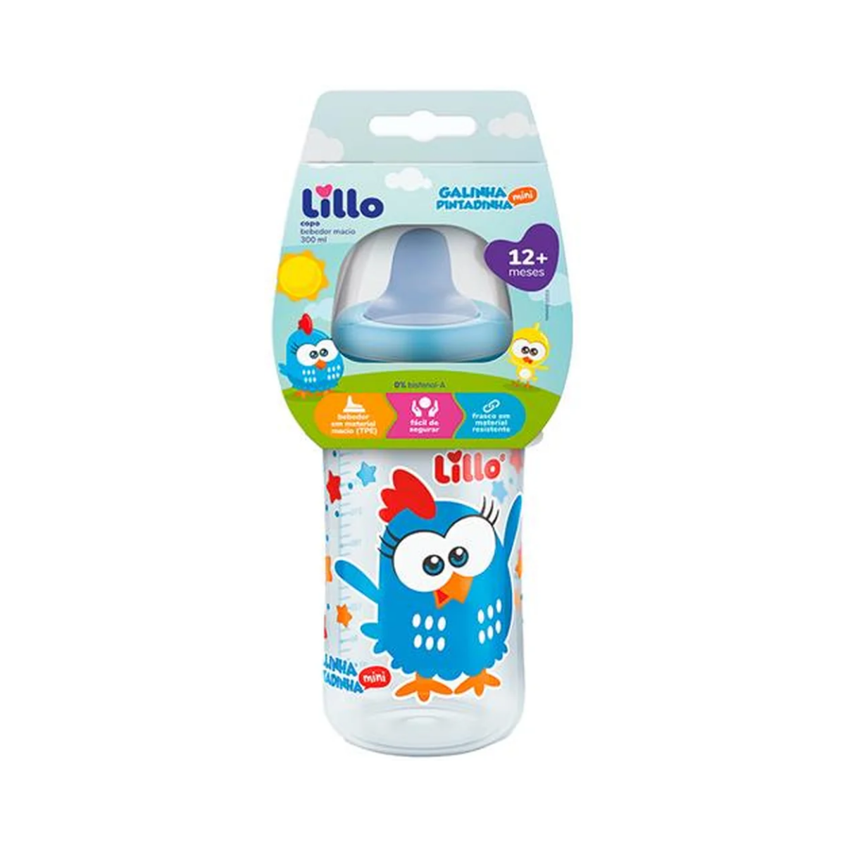 Copo De Treinamento Galinha Pintadinha Lillo 300ml