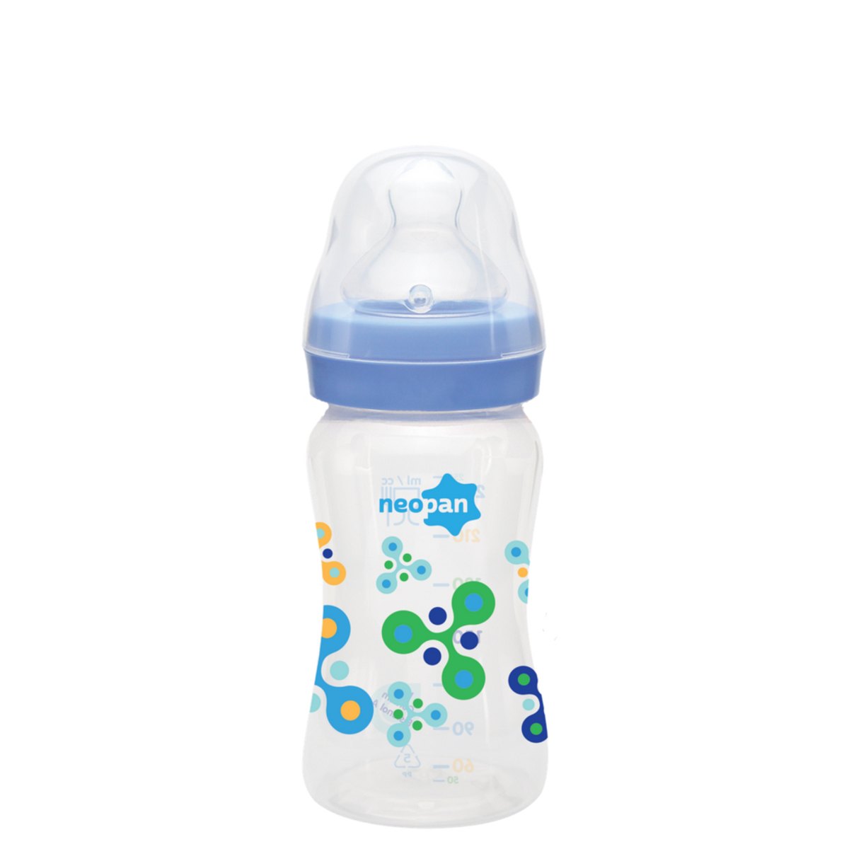 MAMADEIRA NEOPAN SUPER 300ML AZUL BICO ORTOD