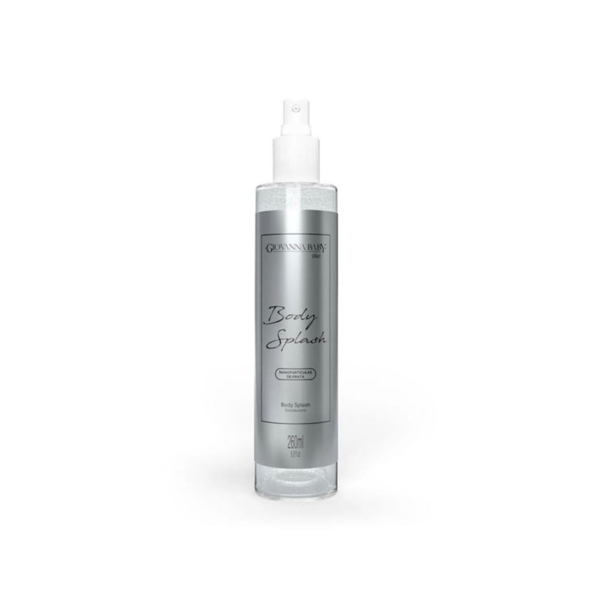 Body Splash Silver Desodorante Corporal Giovanna Baby 260Ml