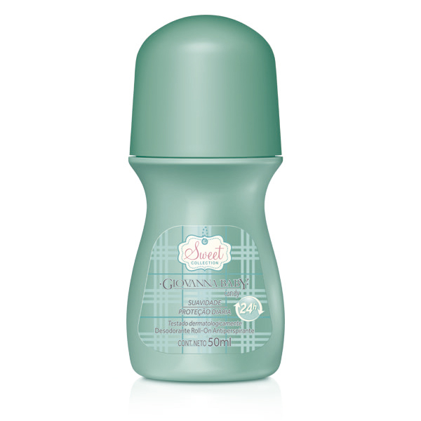 Desodorante Antitranspirante Roll-On Candy Giovanna Baby 50ml
