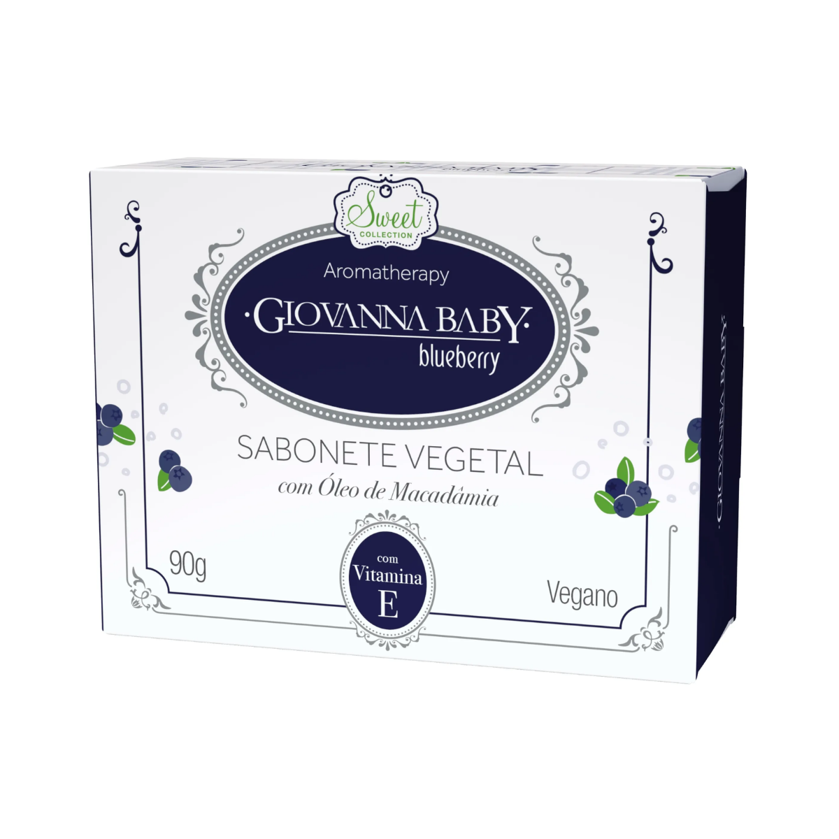 Sabonete Vegetal Blueberry Giovanna Baby 90g