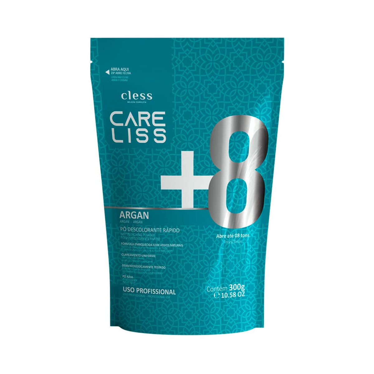 Care Liss Pó Descolorante Argan Cless 300g