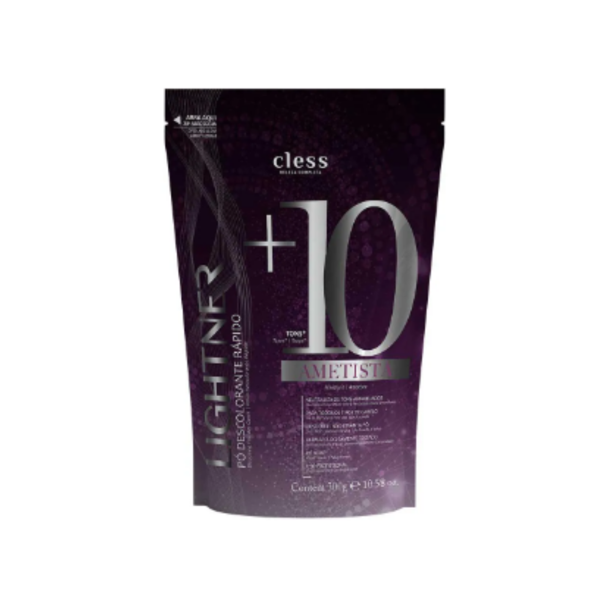 Pó Descolorante Lightner Ametista Cless 300g