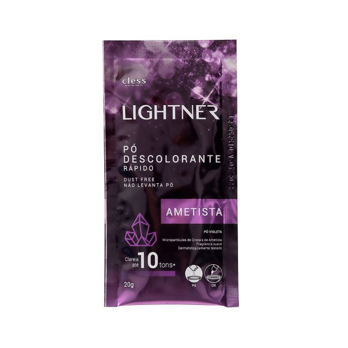 Po Descolorante Lightner Cless Ametista 20G