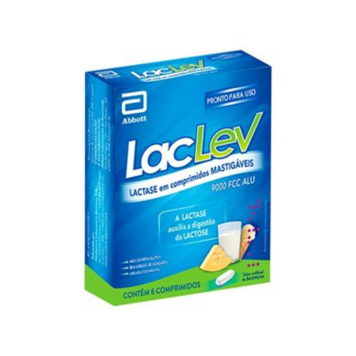 LacLev 9000FCC 6 Comprimidos
