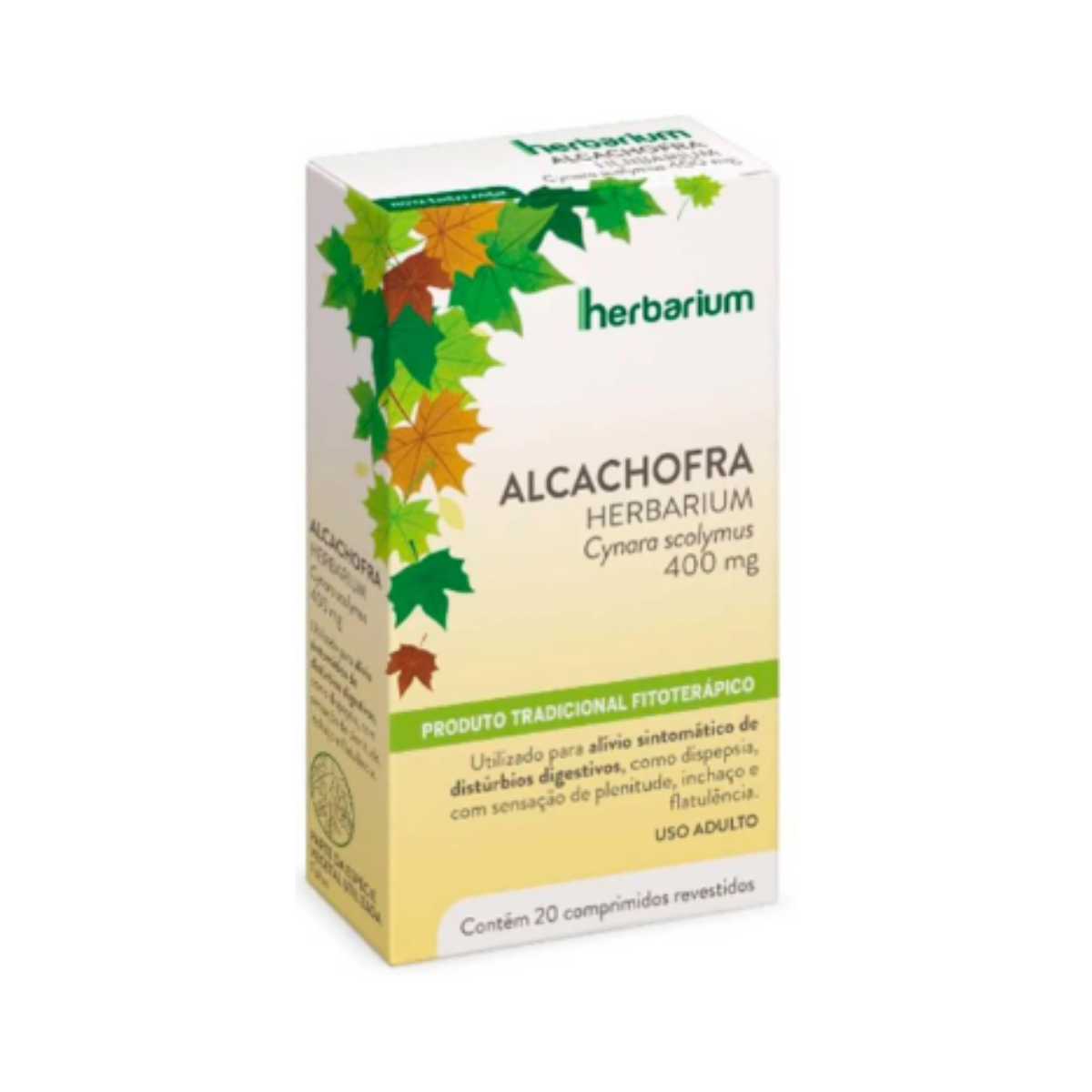 Alcachofra Herbarium 400mg 20 Comprimidos
