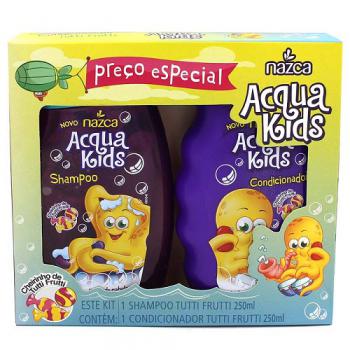 KIT ACQUA KIDS SH+COND 250ML TUTTI FRUTTI TODOS OS TIPOS CABELO
