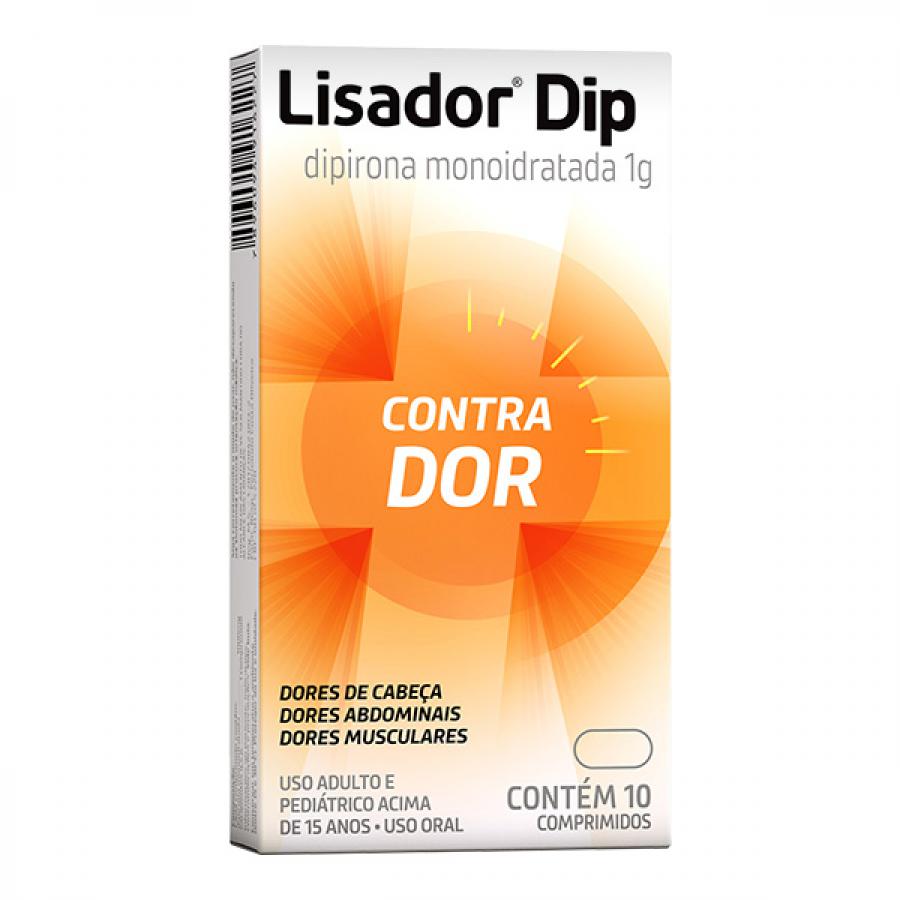 Lisador Dip 1g 10 comprimidos