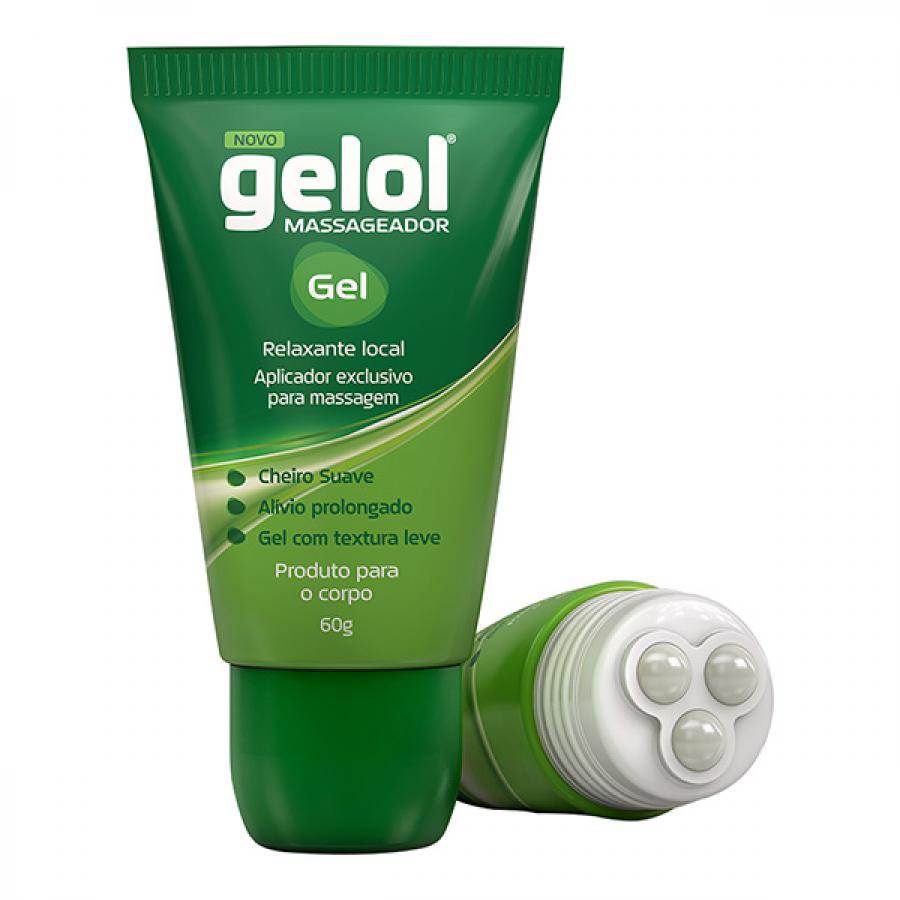 Gel Relaxante Para Massagem Gelol Cosmed 60g