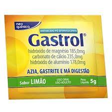 Gastrol Po Efervescente 37mg/g + 47mg/g + 35,6mg/g 5G Limao