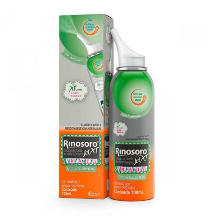 Rinosoro Jet XT 9mg Infantil 100Ml