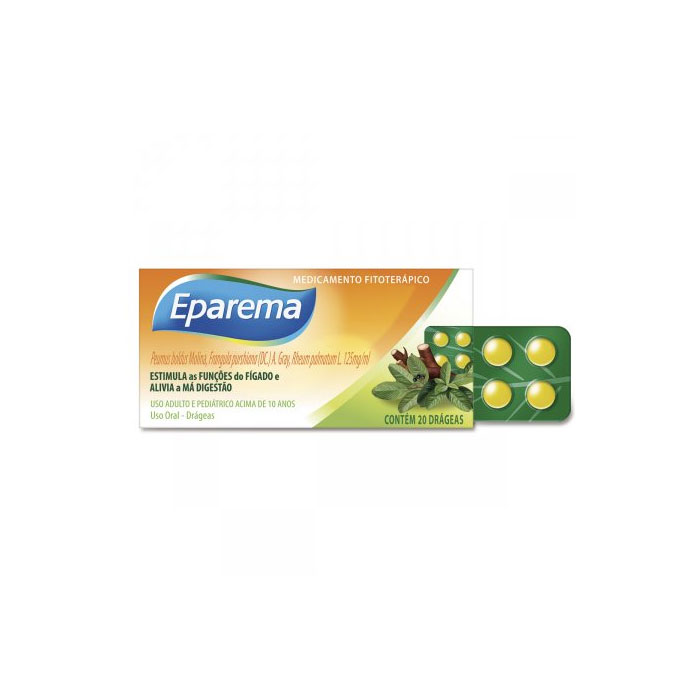 Eparema 125mg 20 drágeas