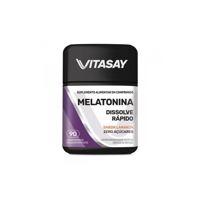 Melatonina 0,21mg Vitasay Laranja 90 comprimidos