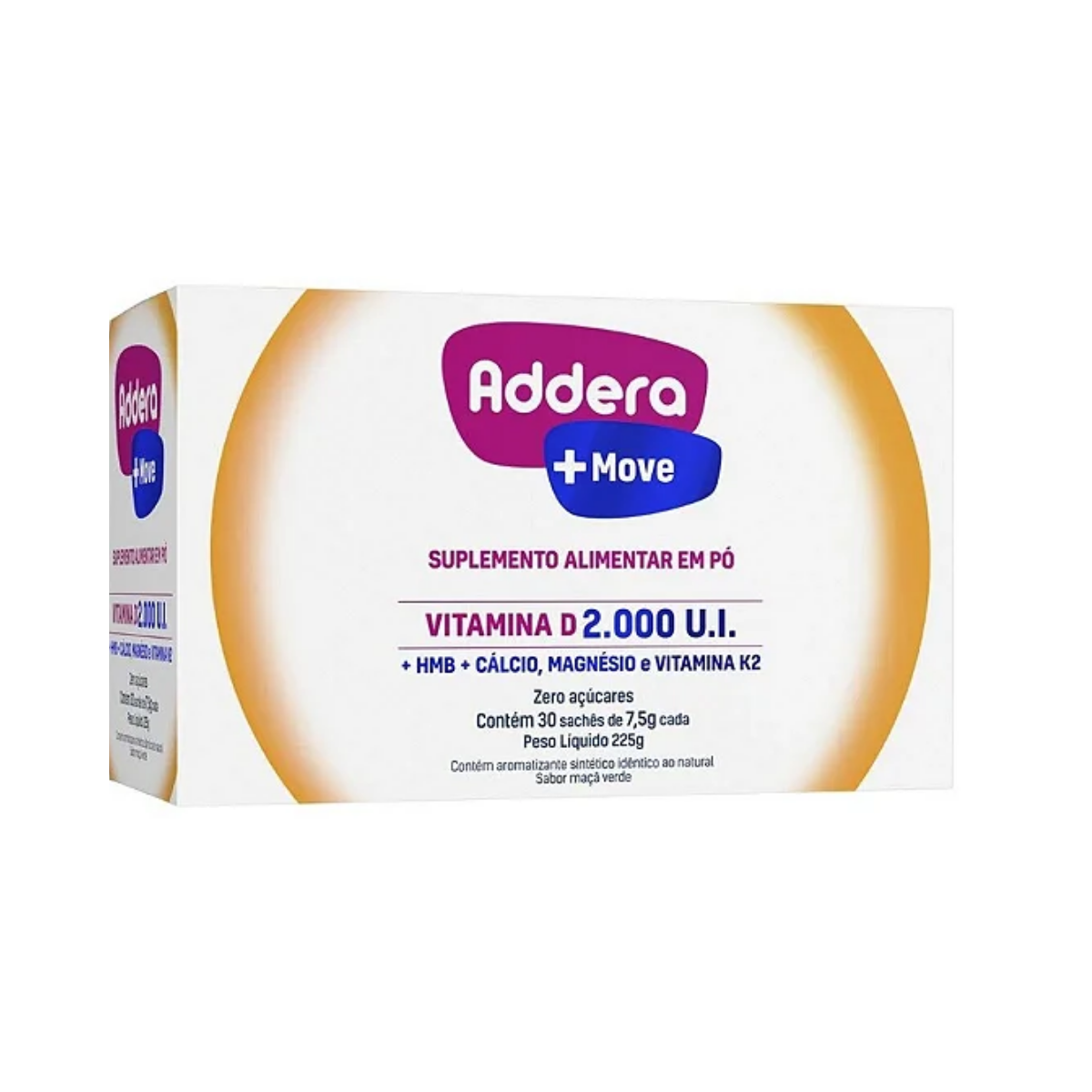 Vitamina D 2000UI +Move Addera 30 Sachês