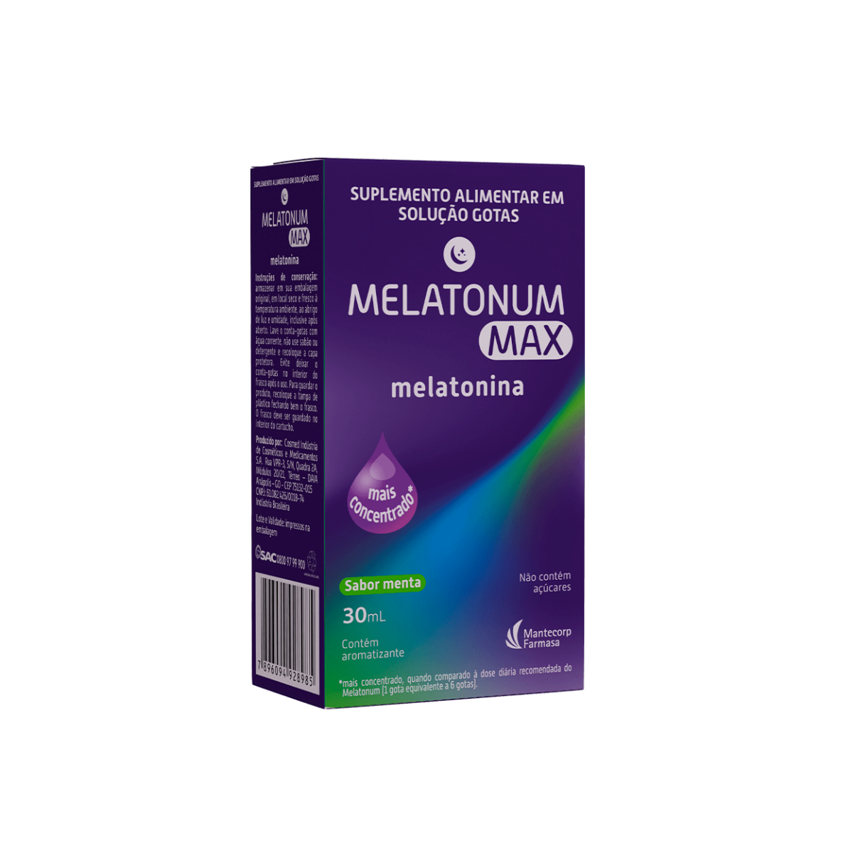 Melatonum Max Melatonina Mantecorp 30ml