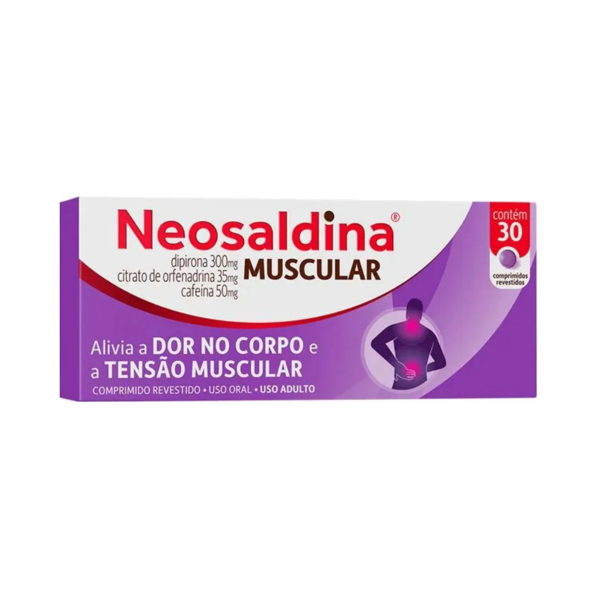 Neosaldina Muscular Cosmed 30 Comprimidos