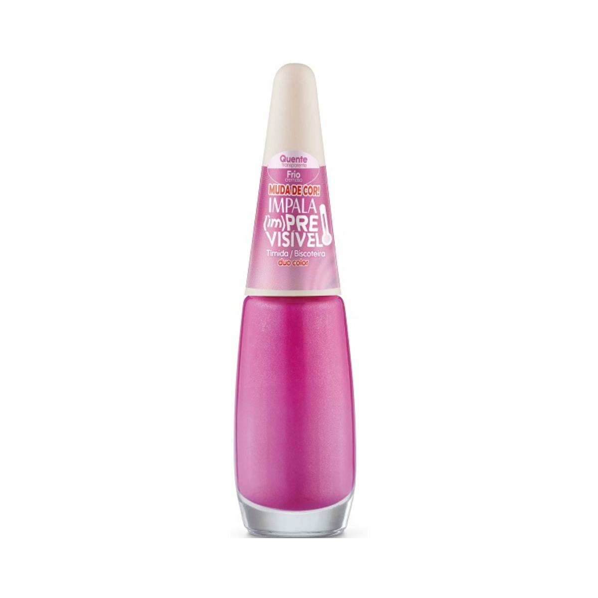 Esmalte Imprevisivel Timida/Biscoiteira Impala 7,5ml