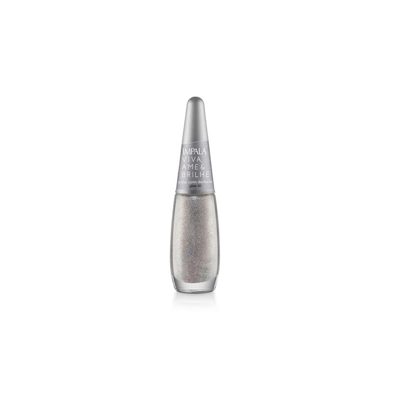 Esmalte Viva Ame E Brilhe Brilhe Como Diamante 7,5ml
