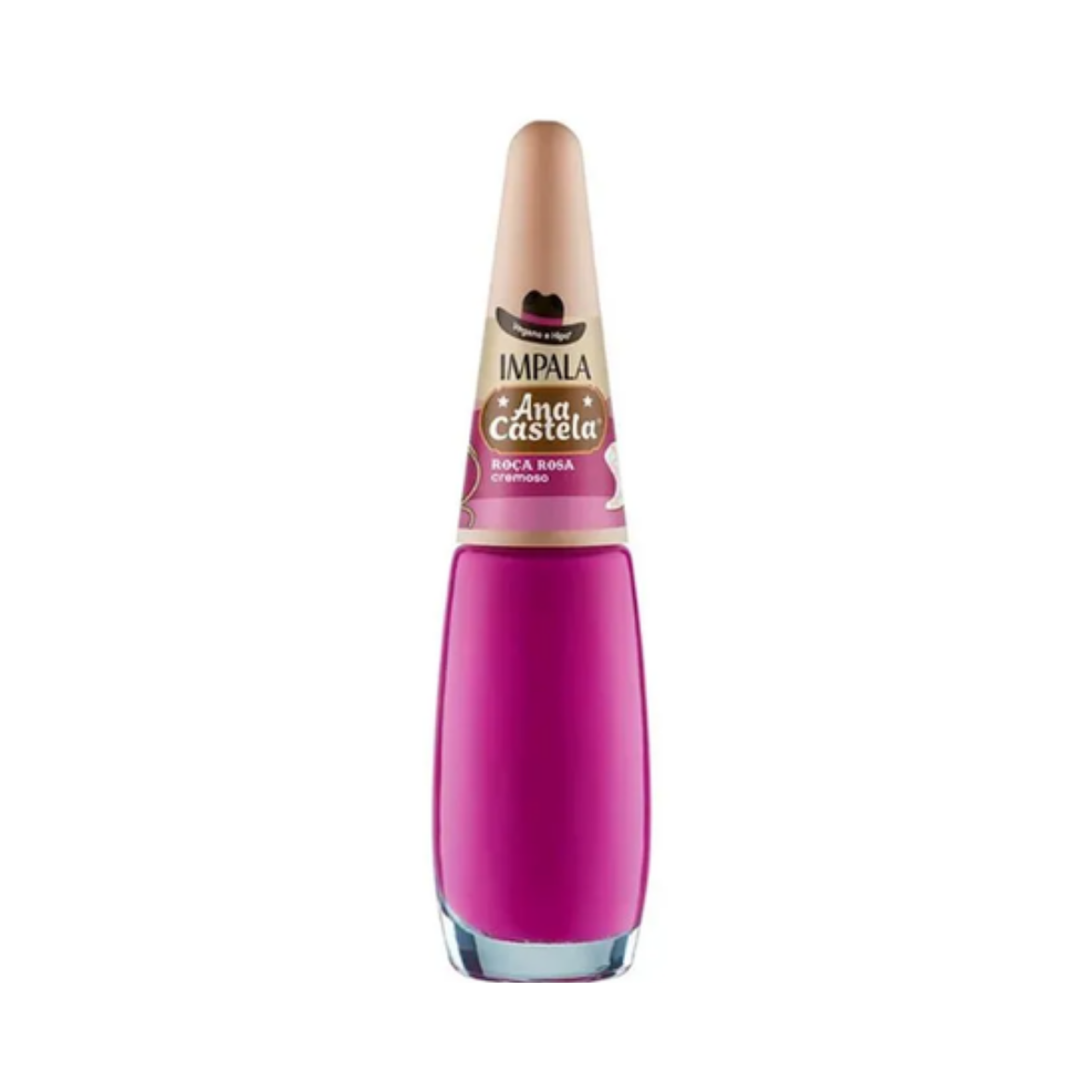 Esmalte Cremoso Ana Castela Roça Rosa Impala 7,5ml