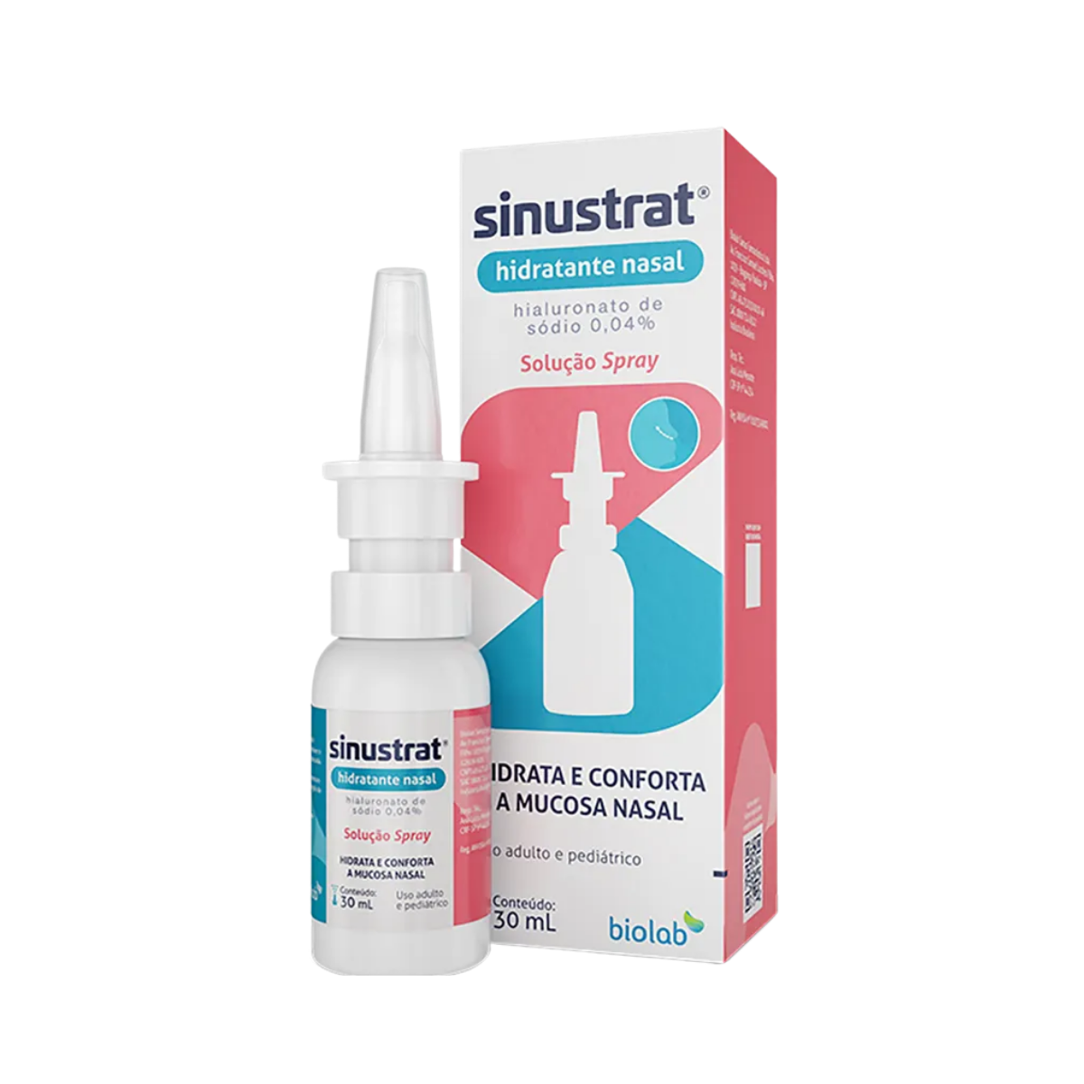 Sinustrat Hidratante frasco com 30mL de solucao de uso nasal