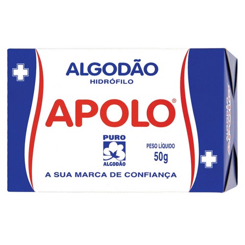 Algodao Apolo rolo com 50g