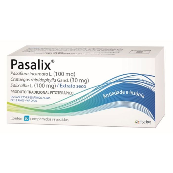 Pasalix 100mg + 30mg + 100mg 60 comprimidos
